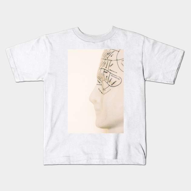 Order - The Phrenology Series Kids T-Shirt by Debra Cox 